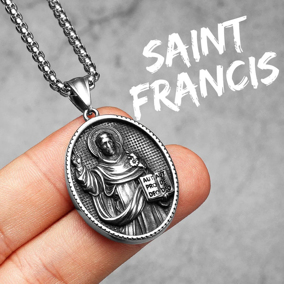 Christian Collection | 316L No Fade Solid Stainless Steel Powerful Amulet Pendants