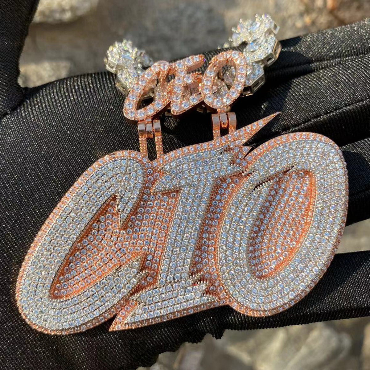 Boss Ballin | VVS Diamond CZ CEO Bail Custom Made Ice Blinged Out Pendant