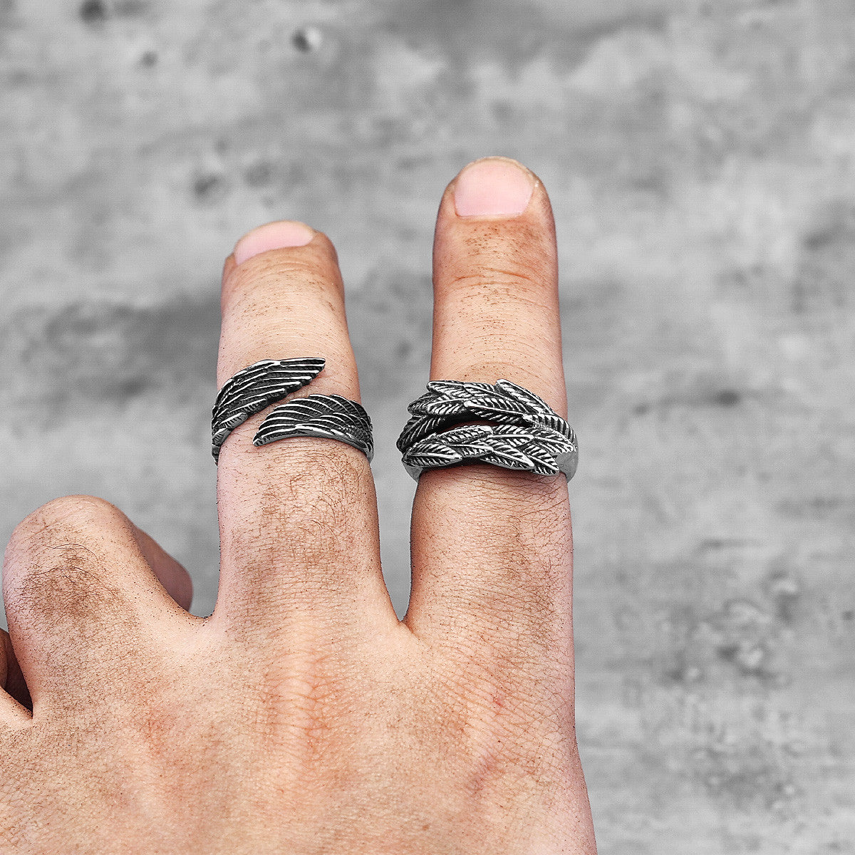 Joseph's Dream | 316L No Fade Stainless Steal Ear of Wheat Plant Spiritual Ring