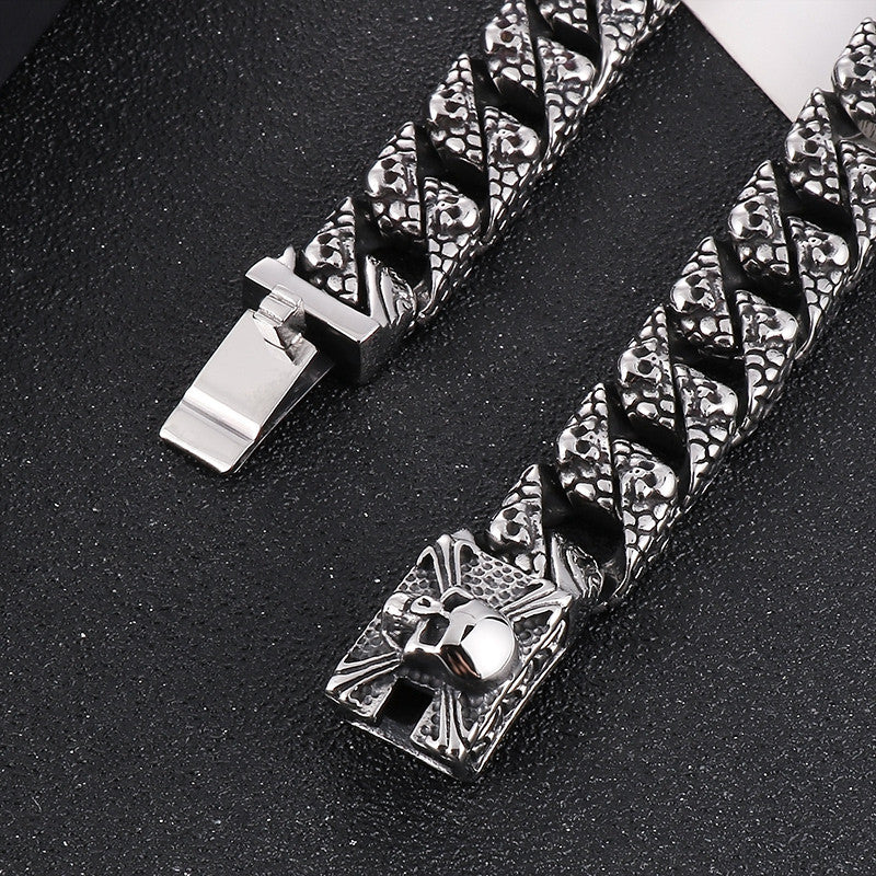 Shadow Reaper | Stainless Steel No Fade Street Wear Hip Hop Rock Chain Necklace
