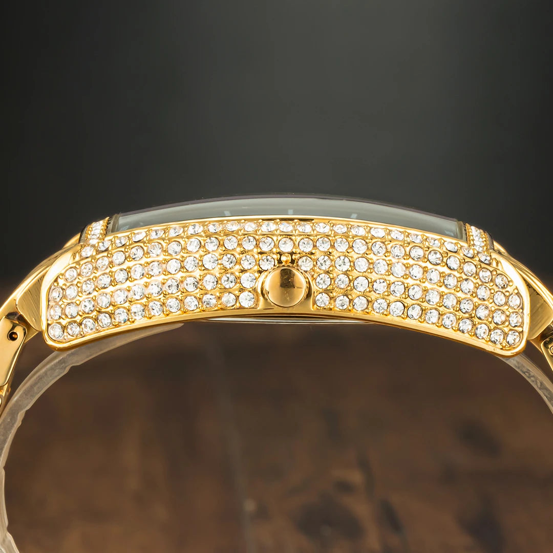 Navigation | VVS Diamond CZ Night Star Sky Compass Hip Hop Iced Blinged Out Watch