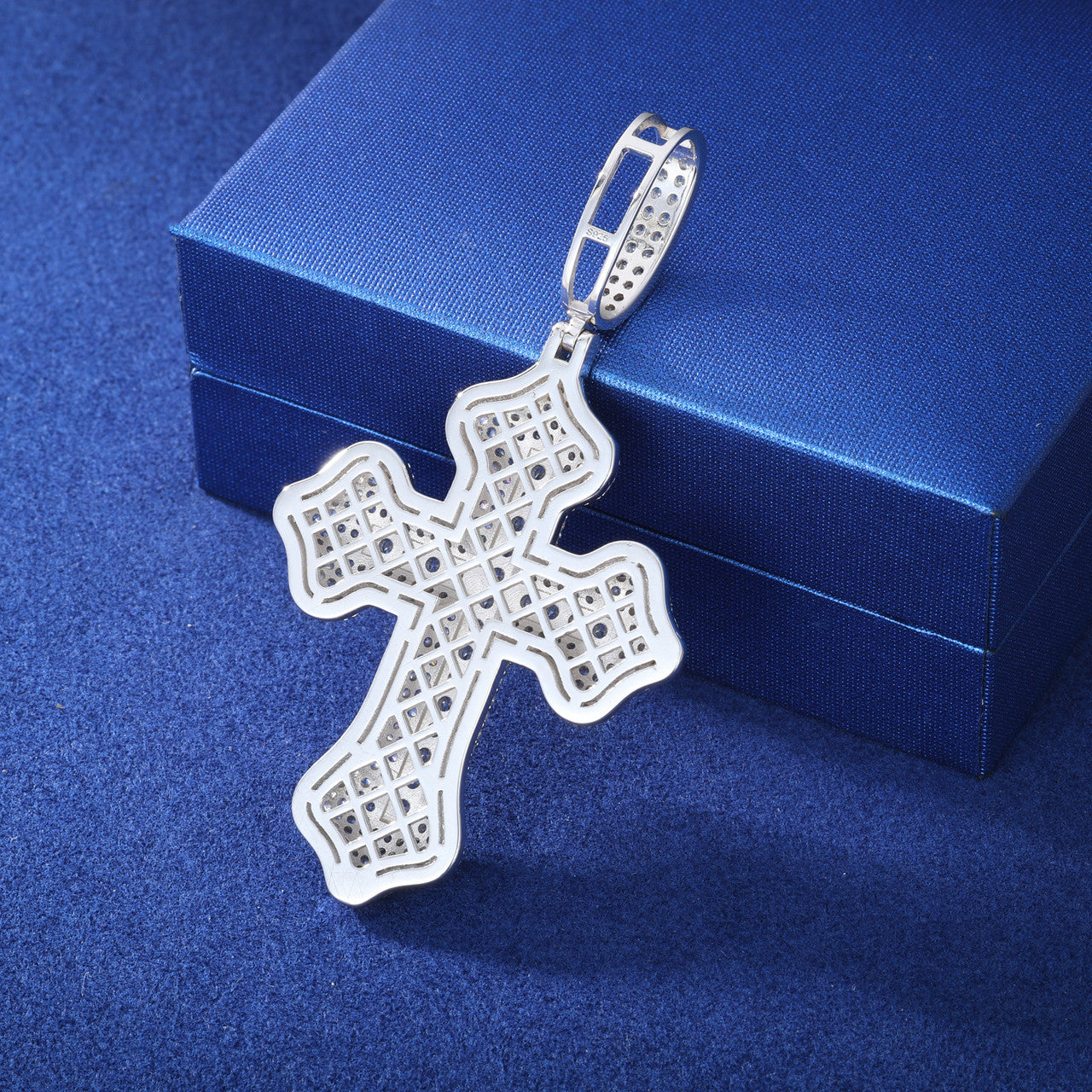 Spirit Within | Luxury Moissanite Diamond Solid 925 Silver Hip Hop Cross Pendant