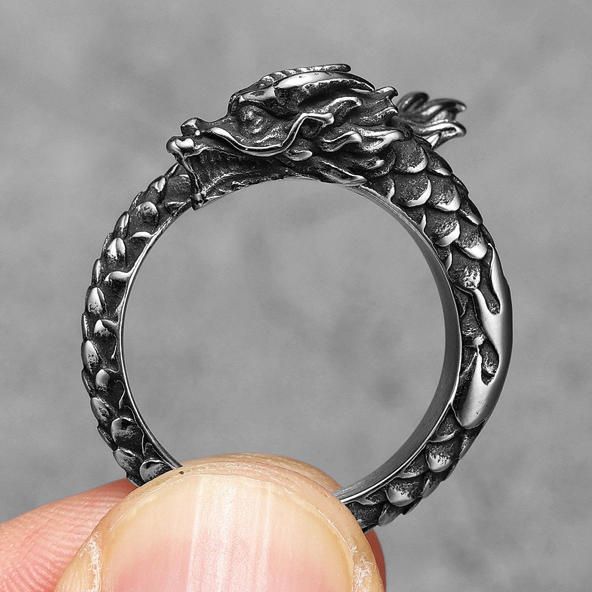 Dragon | Unique Personality Solid Stainless Steel Men's Designers Rings
