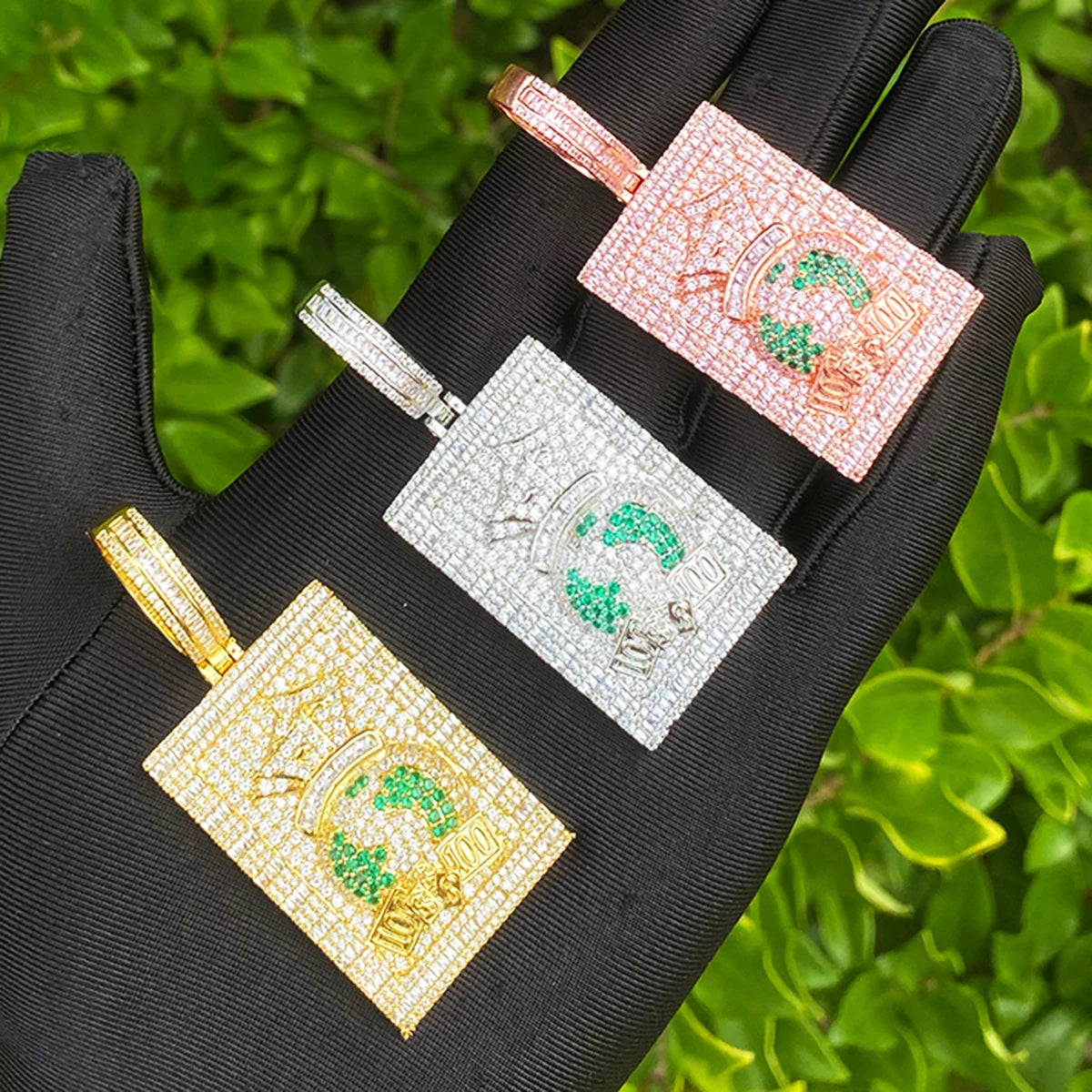 Money Master | VVS Diamond CZ Money Pot Hip Hop Pendant Chain Necklace