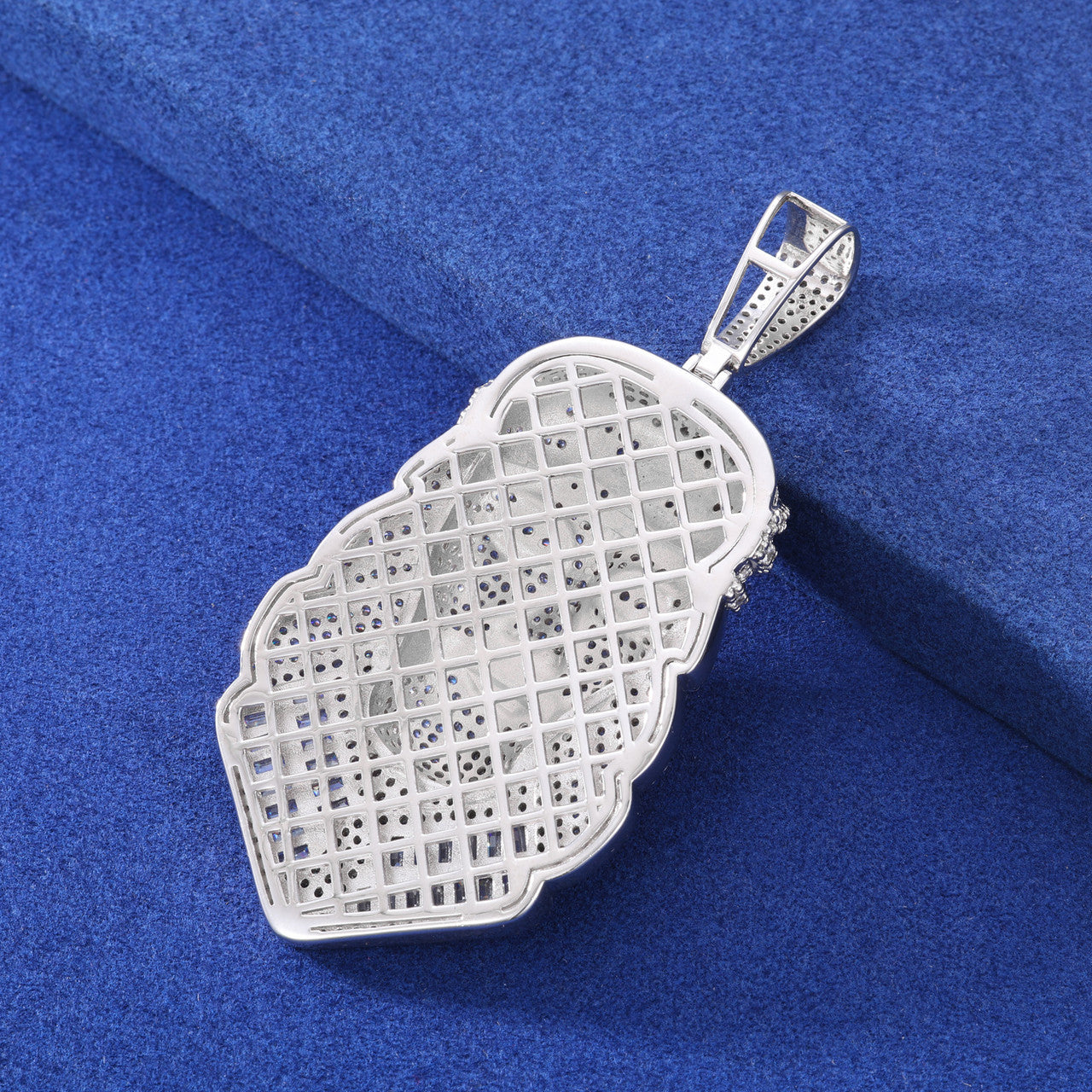 The Righteous One | Solid Sterling Silver Moissanite Diamond Hip Hop Jesus Piece Pendant