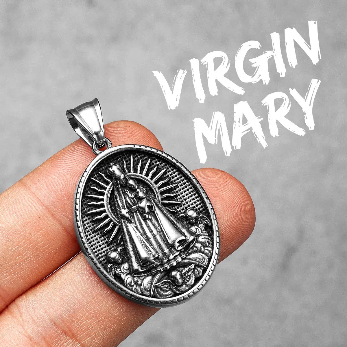 Saint Barbara | 316L Stainless Steel Powerful Spiritual Amulet Pendant Necklace