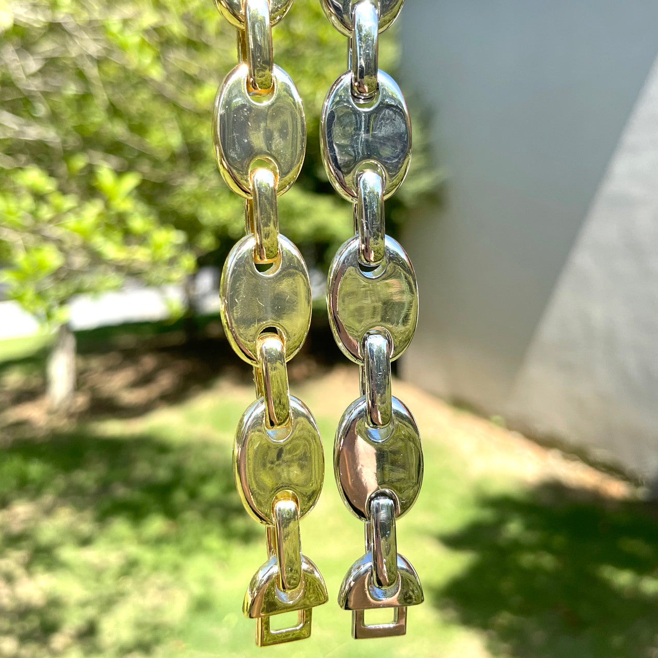 The G-Link | Designer Prong Set Flooded Ice Hip Hop Chain Necklace