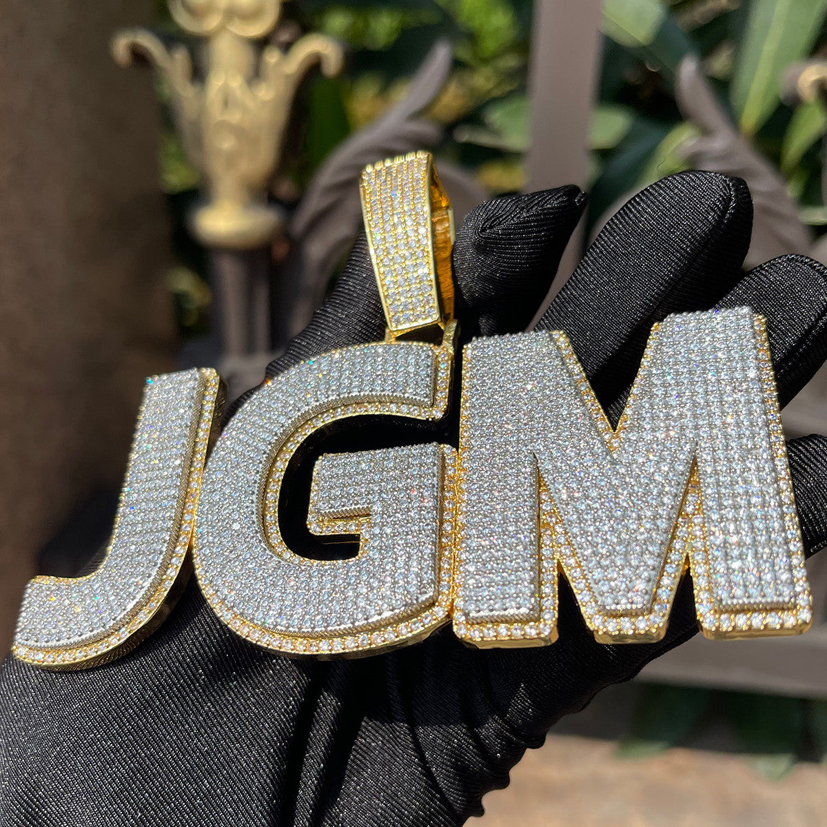 IcedGrail | Personalized Prong Set VVS Diamond CZ Custom Made Hip Hop Pendant