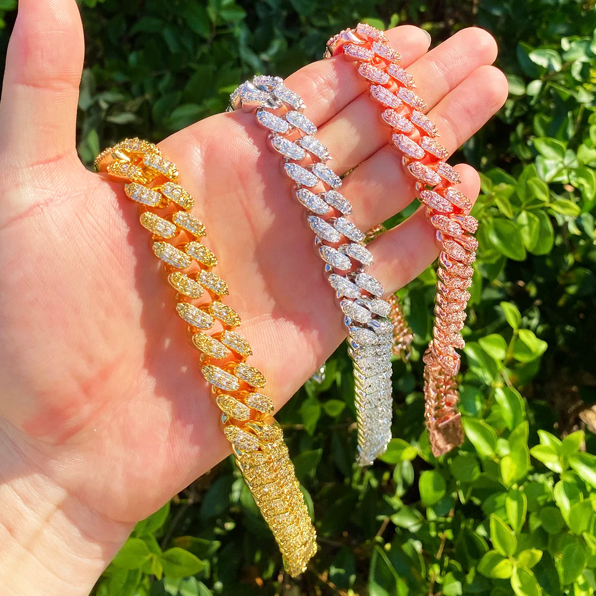 Flora Dove | VVS Diamond CZ Luxury Love Beauty Abundance Miami Cuban Link Chain