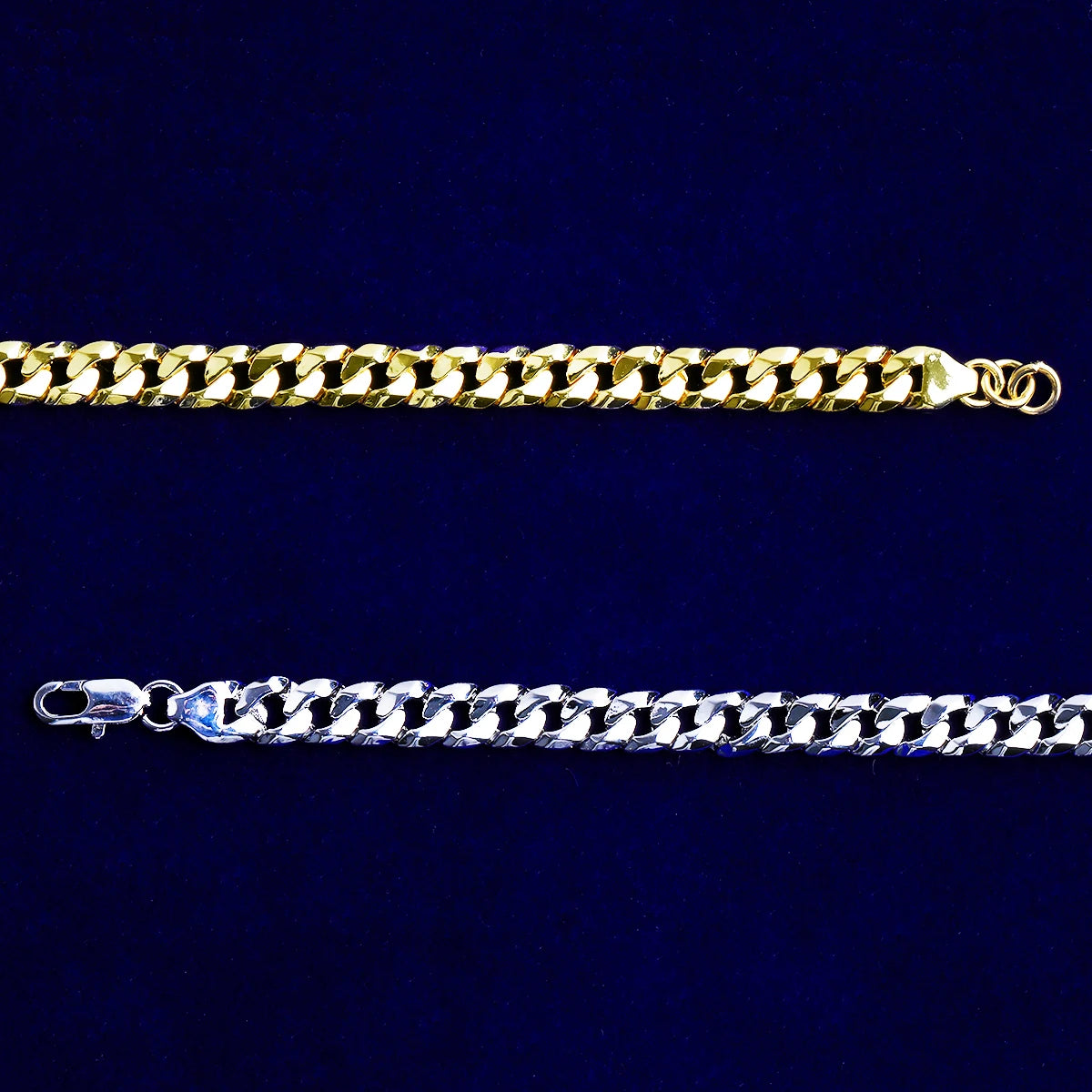 Classic Cut Miami Cuban Link Lobster Clasp Hip Hop Bracelet