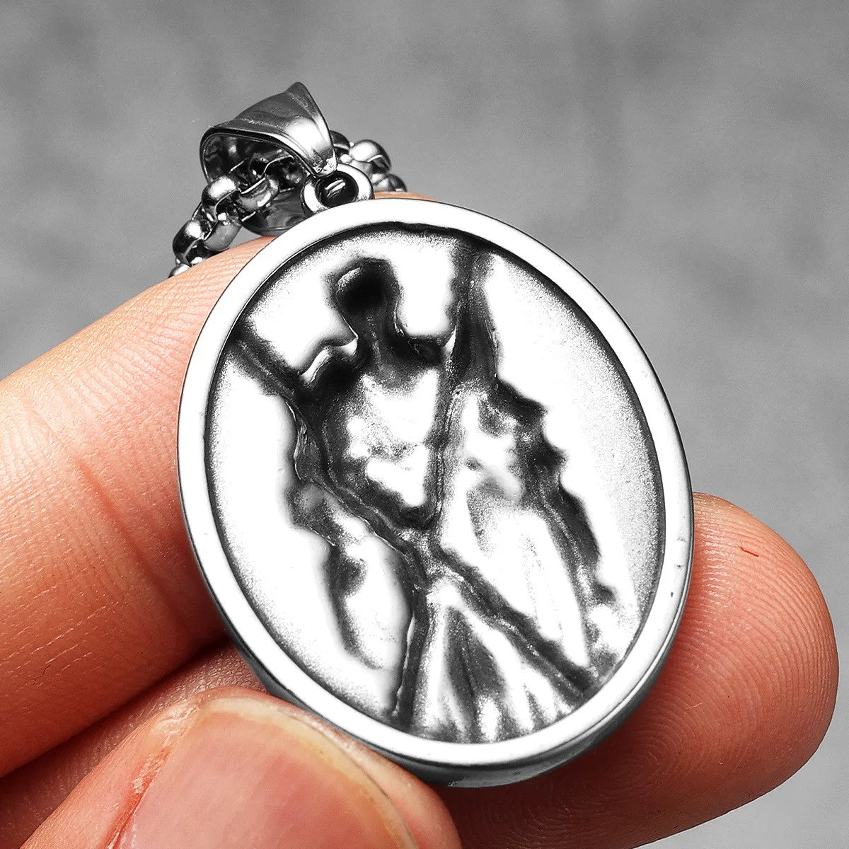 Spiritual Collection | 316L No Fade Stainless Steel Angels Saints Spiritual Pendants