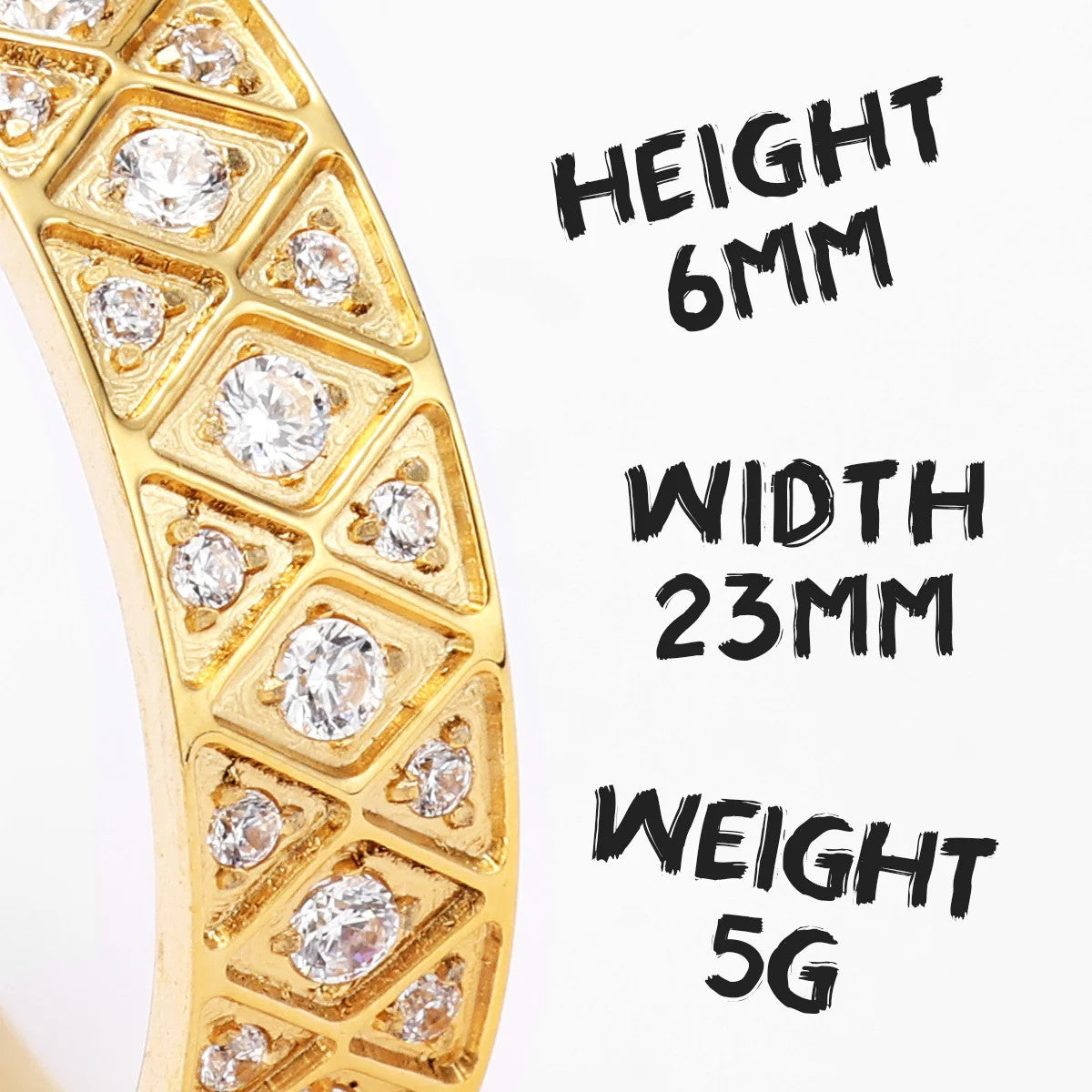 Ancient Aesthetic | 14k Gold Black Over Solid No Fade Stainless Steel Gemstone Rings