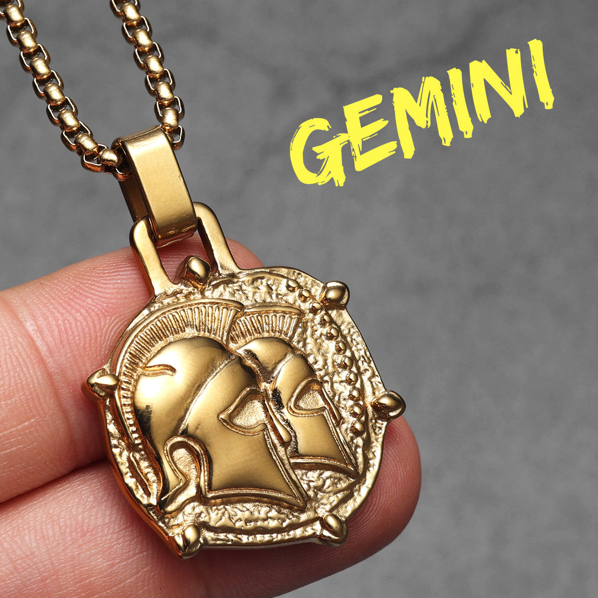 12 Constellations | 316L No Fade Stainless Steel Zodiac Sign Astrological Street Wear Pendants
