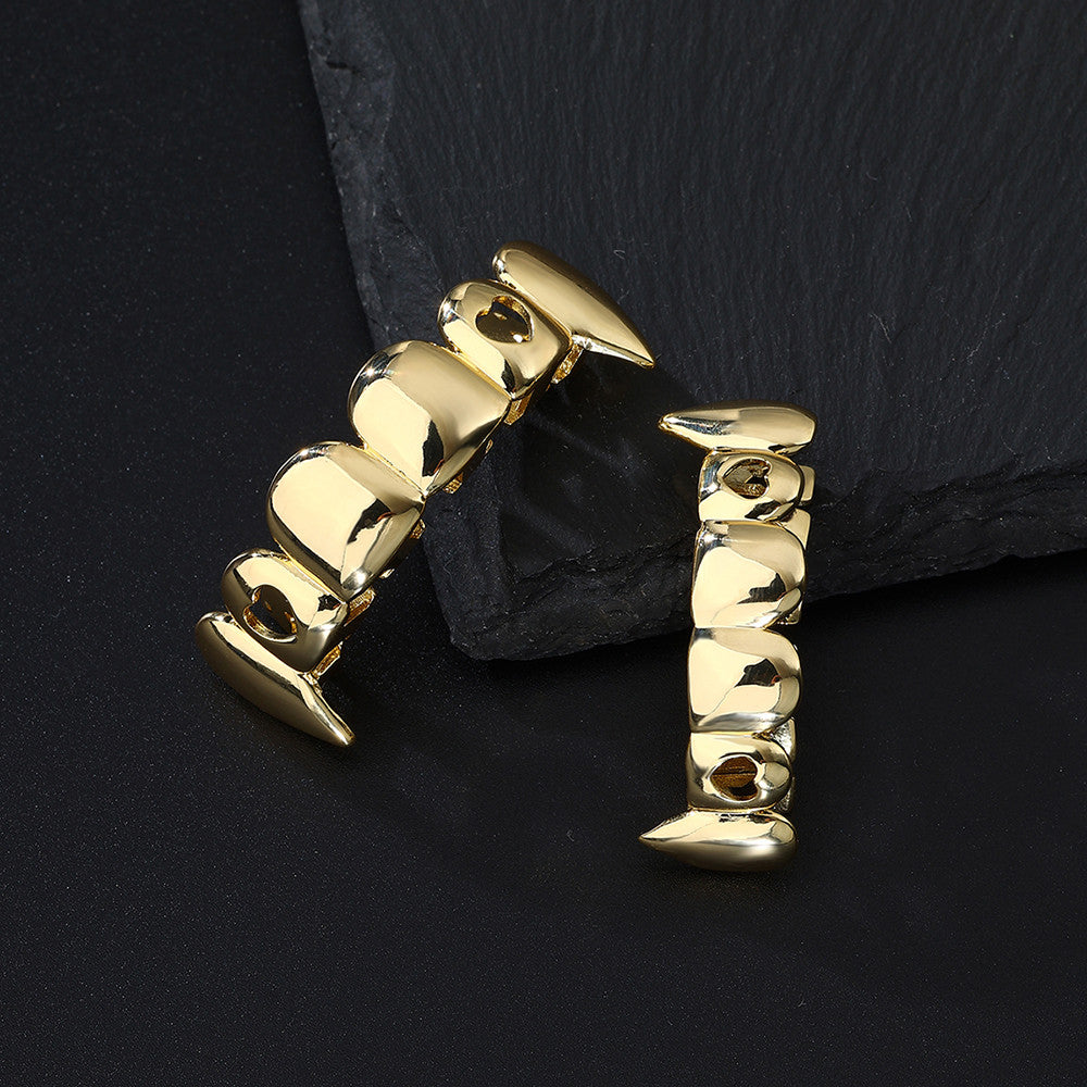 Vampire Heart | Hip Hop Streetwear Open Heart Tooth Teeth Mouth Fang Grillz