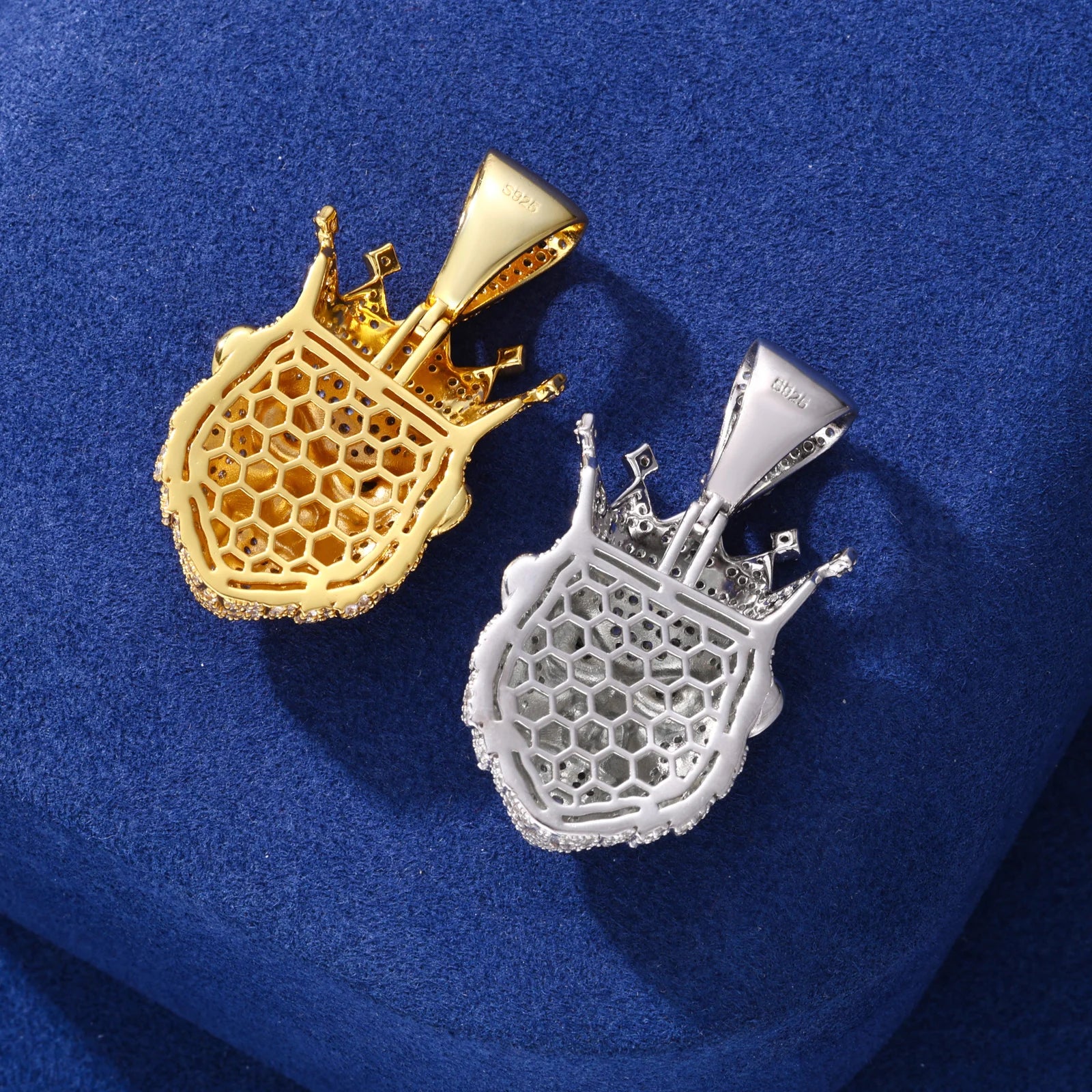 Real in The Field | King Kong Moissanite Diamond Solid Sterling Silver Hip hop Pendant