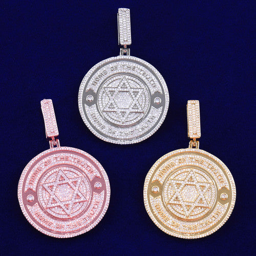 The Truth | VVS Diamond CZ 6 pointed Star of David Hip Hop Pendant Chain