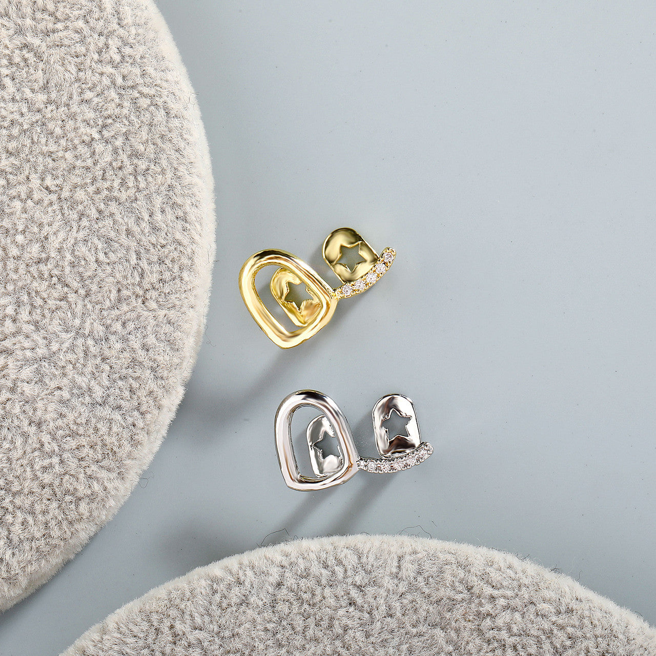 Open Face Smile | VVS Diamond CZ Stone Iced Blinged Out Mouth Tooth Teeth Grillz