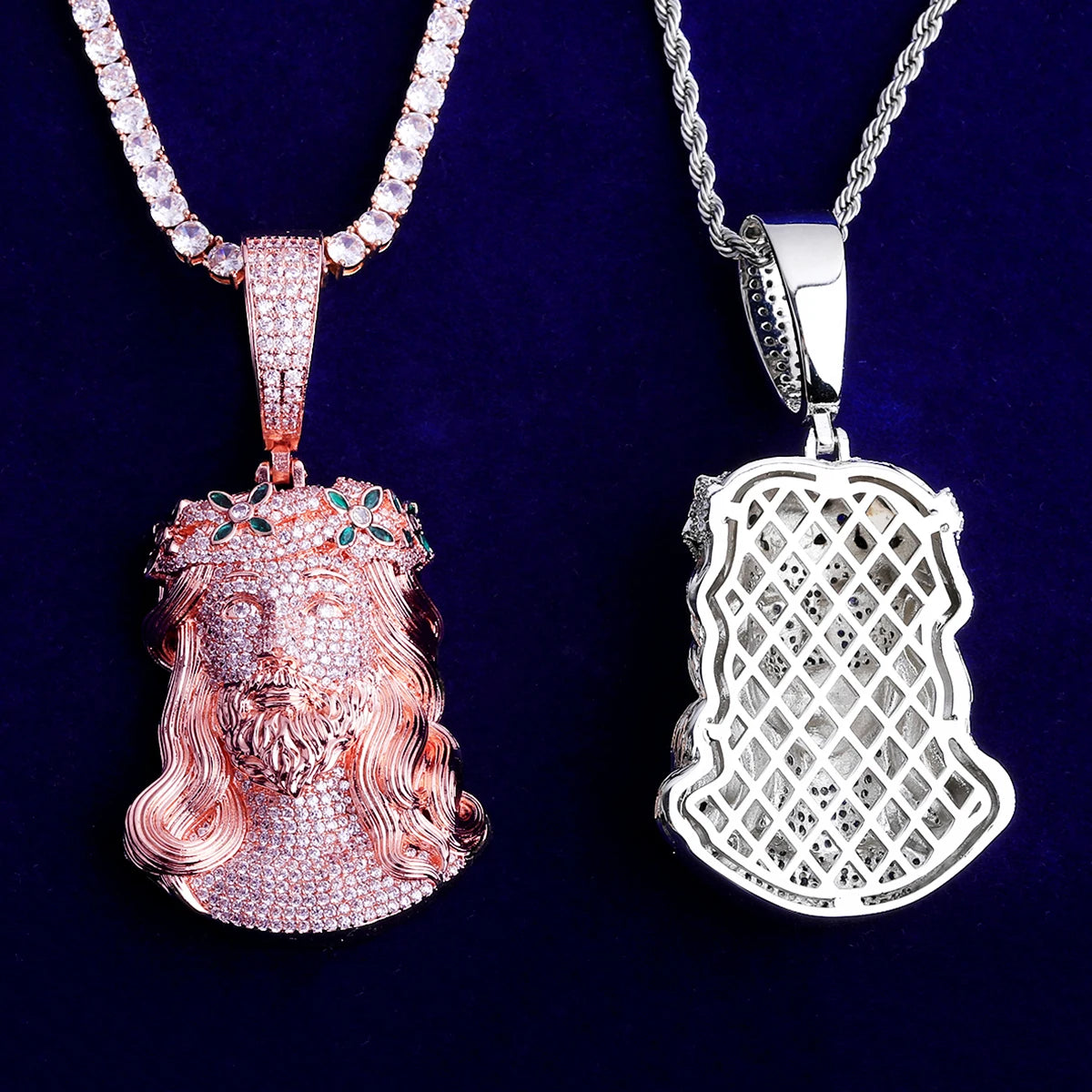 Ascended One | VVS Diamond 5AA+ CZ Luxury Hip Hop Jesus Piece Iced Pendant