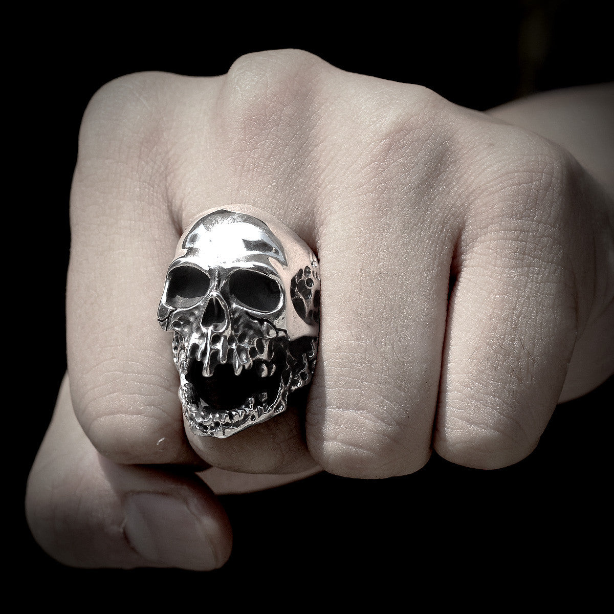 The Plague | 316L No Fade Stainless Steel Designer Skull Street Style Rings