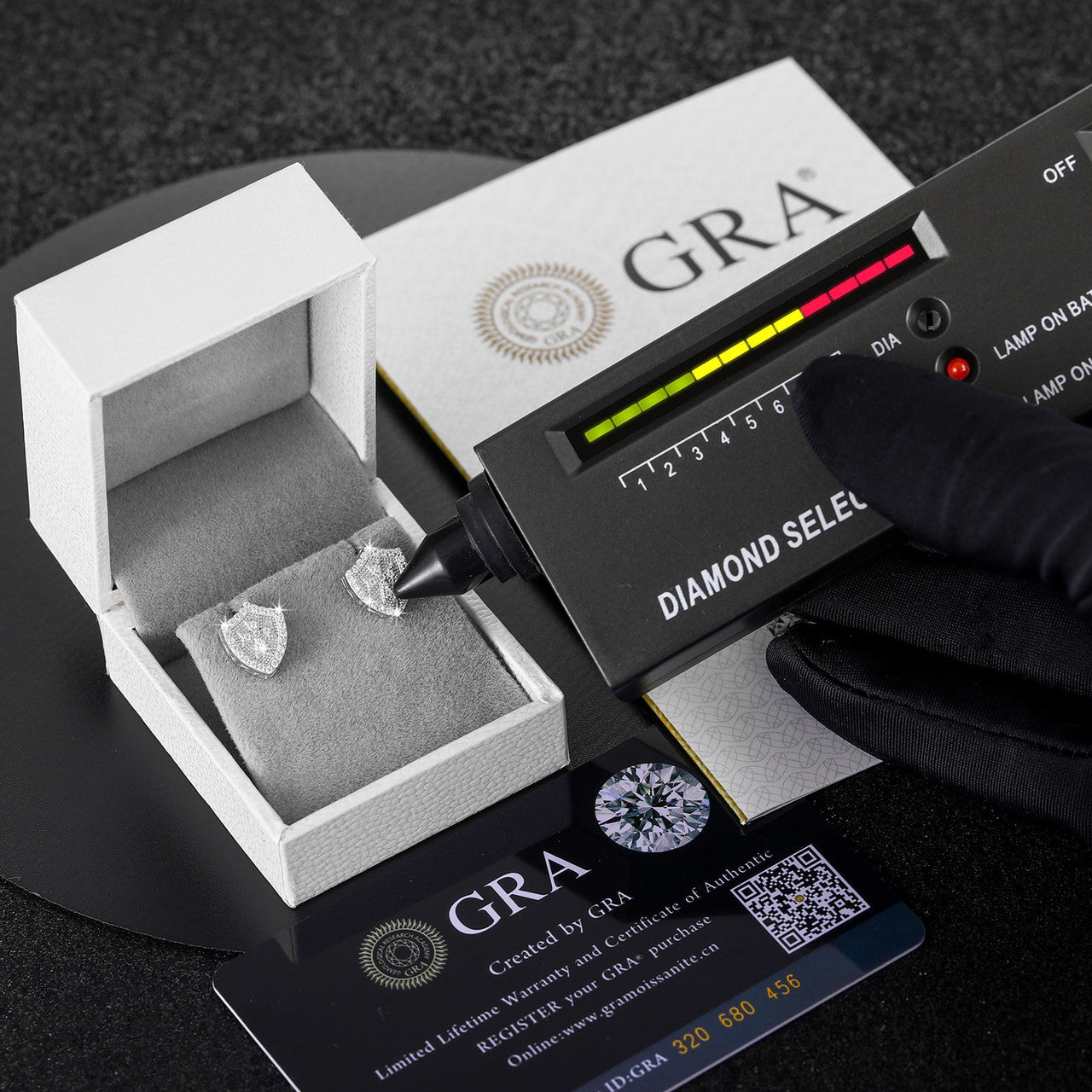 Knights Templar Shield Cross Spiritual VVS Diamond 14k Gold 925 Sterling Silver Hip Hop Earrings