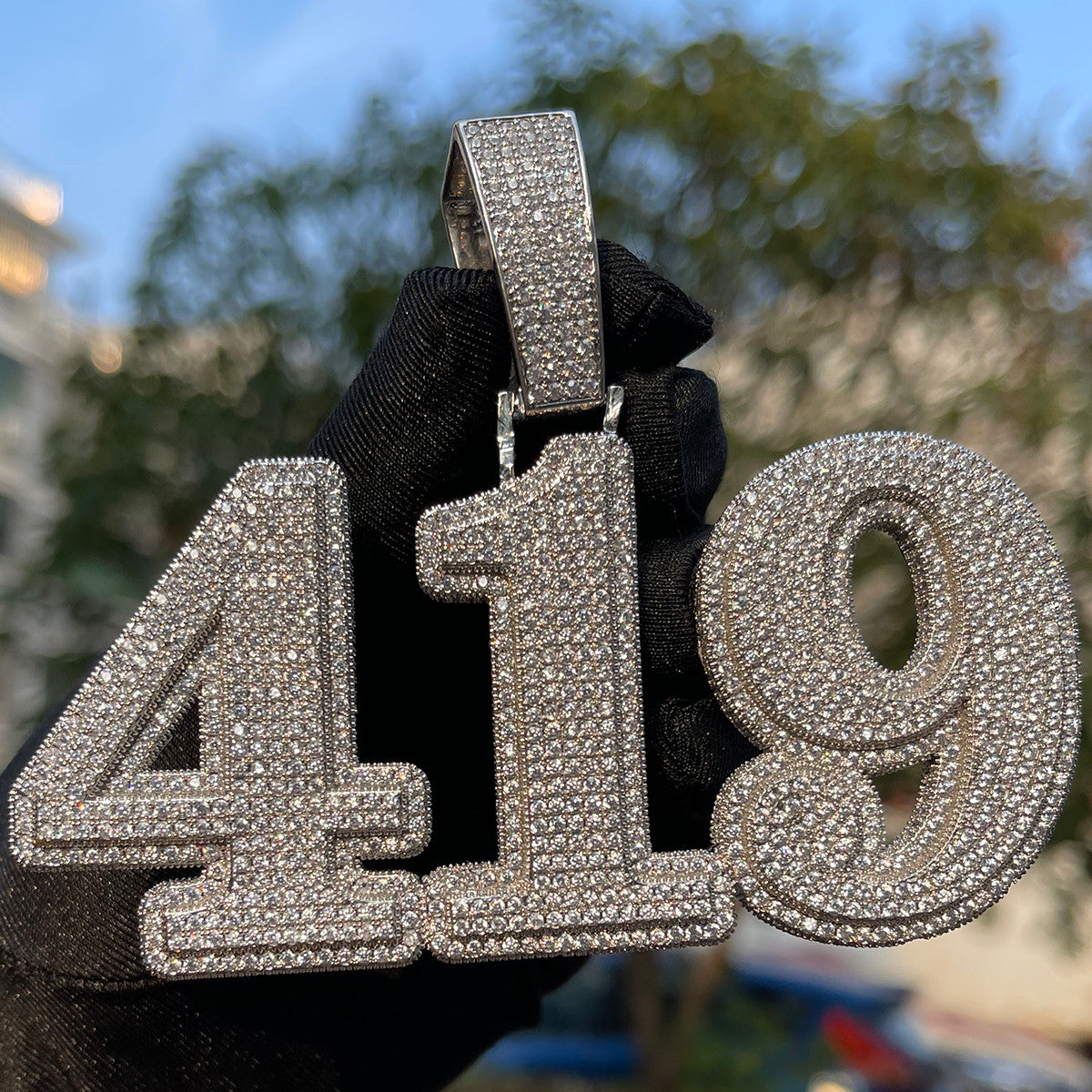 Ice Layered | Personalized Iced 4 Prong Set VVS Diamond CZ Hip Hop Pendant