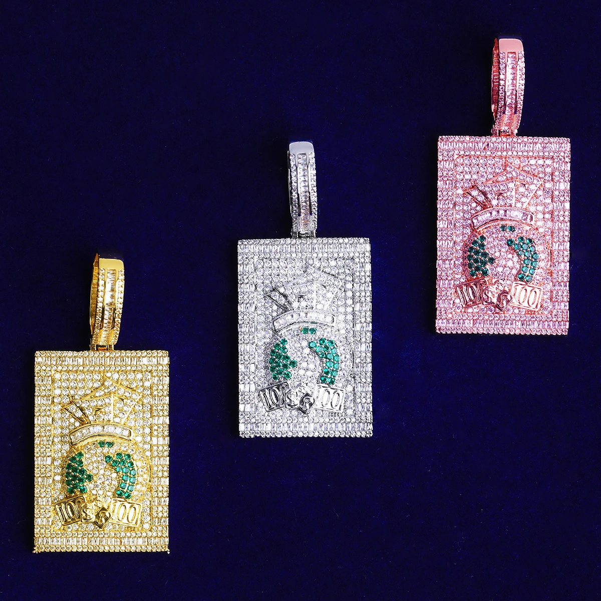 Money Master | VVS Diamond CZ Money Pot Hip Hop Pendant Chain Necklace