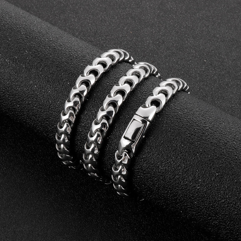 RoyalArgent | Men's Stainless Steel Royal Bone Cuban Link Chain