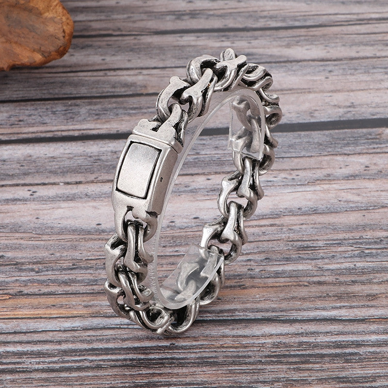 EternalTwist | Mens No Fade Stainless Steel Street Wear Casual Bracelet