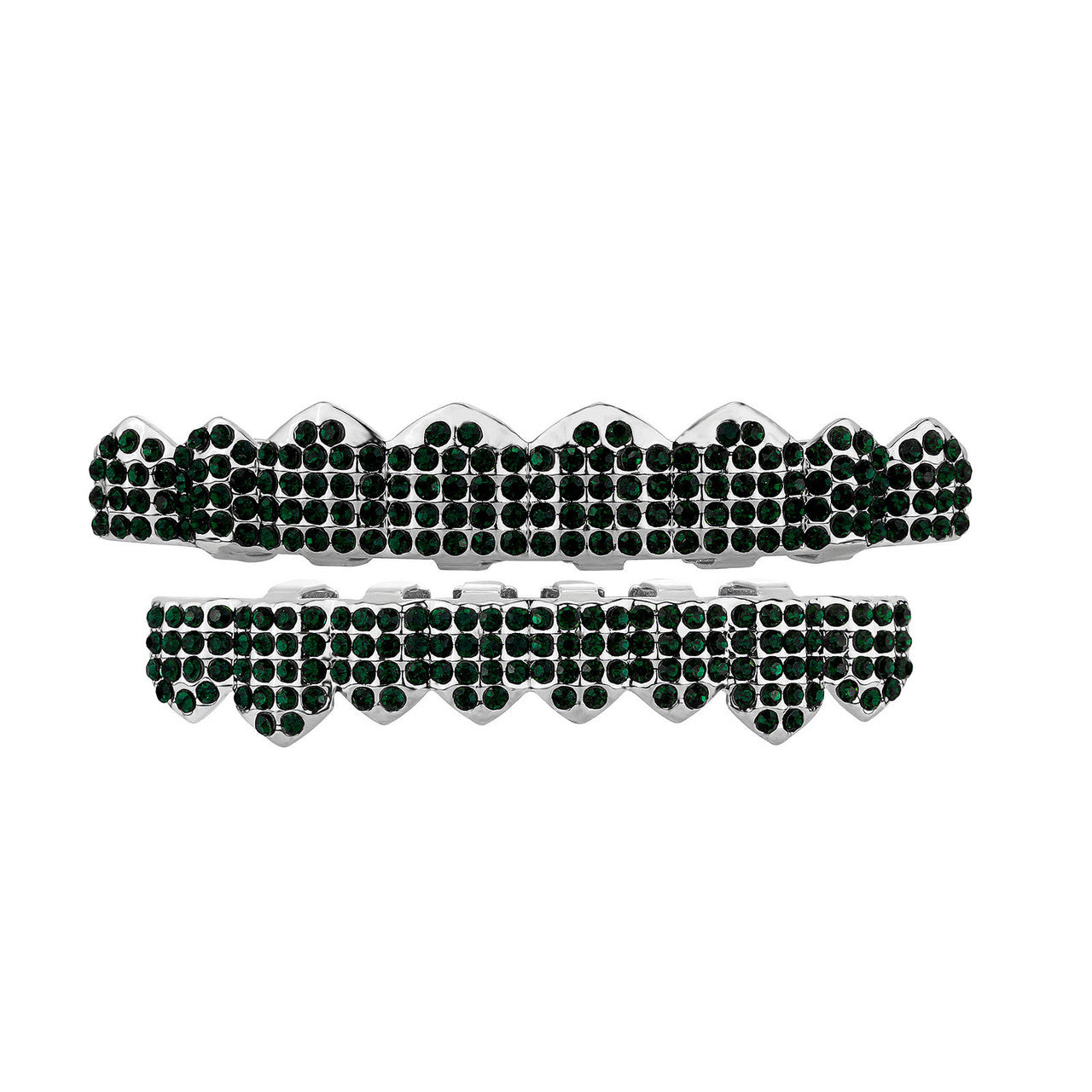 Iced CityScape | VVS Diamond CZ Colorful Stone Mouth Teeth Tooth Hip Hop Grillz