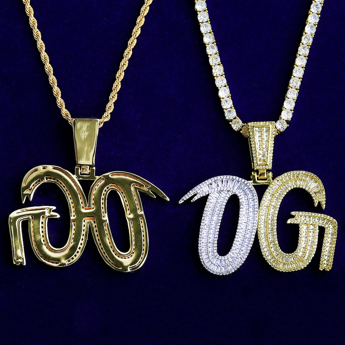 OG | VVS Diamond CZ Original Gangster Luxury 5AA+ Stone Hip Hop Pendant