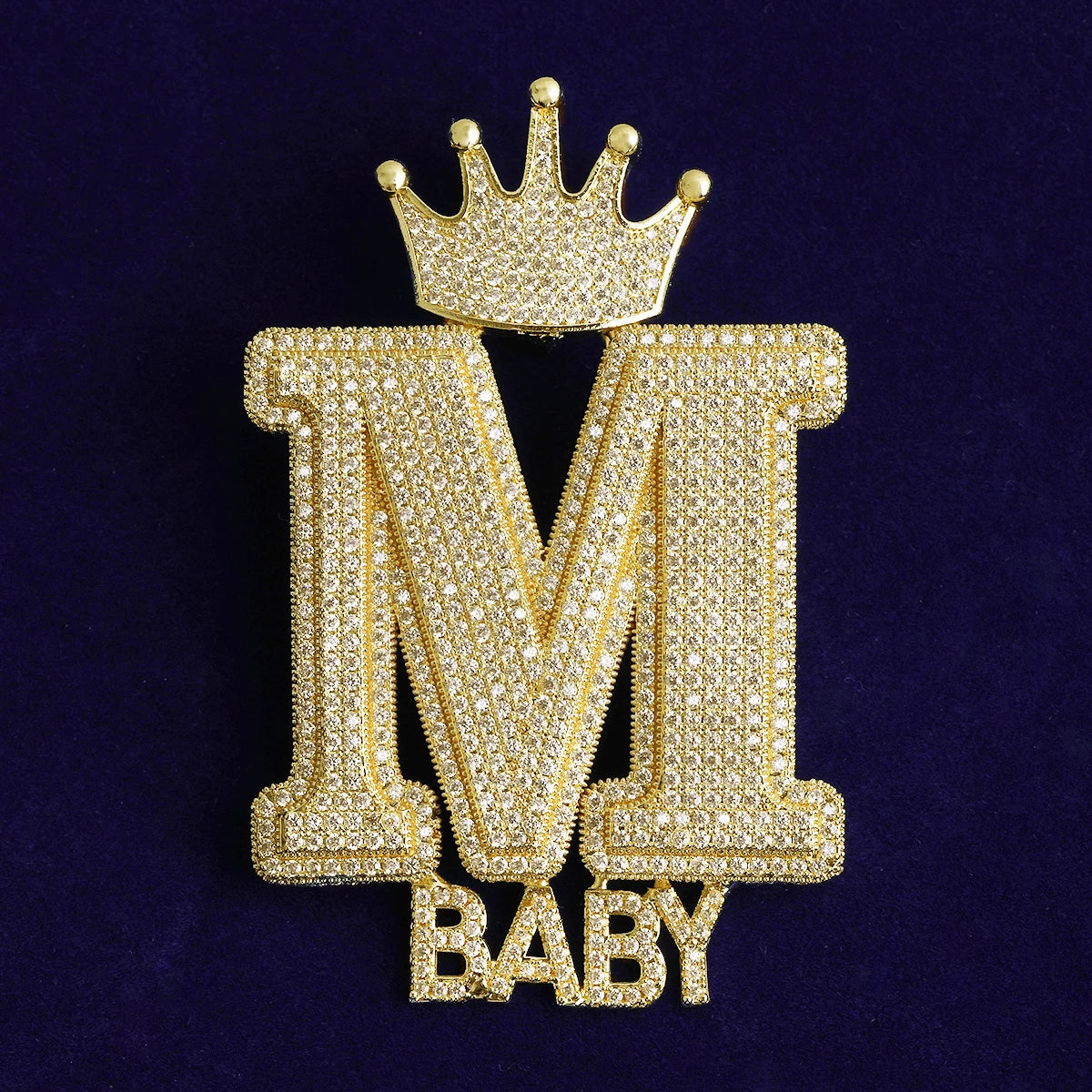 King's Presence |VVS Diamond CZ 5AA+ Custom Made Iced Blinged Out Pendant