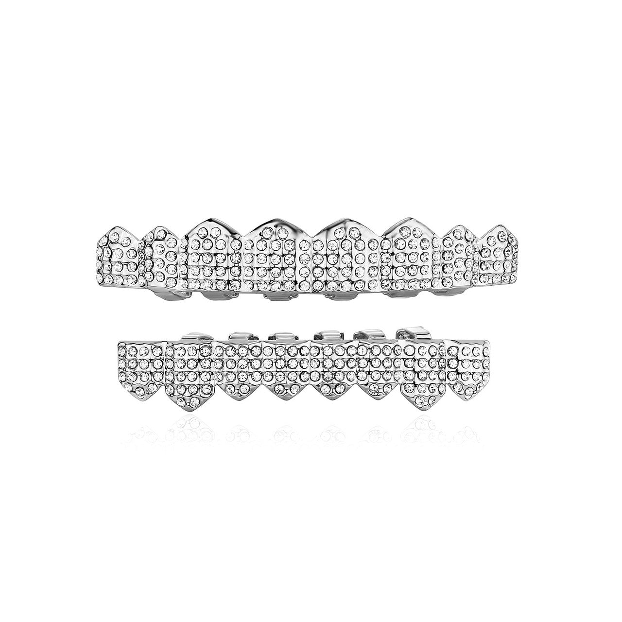 Iced CityScape | VVS Diamond CZ Colorful Stone Mouth Teeth Tooth Hip Hop Grillz