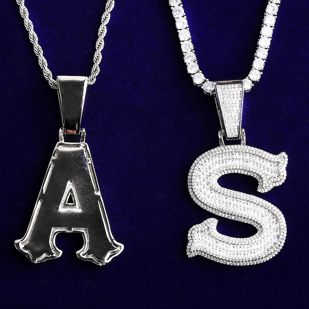 Trap Boss | VVS Diamond CZ Custom Made Iced Blinged Out Nameplate Pendant