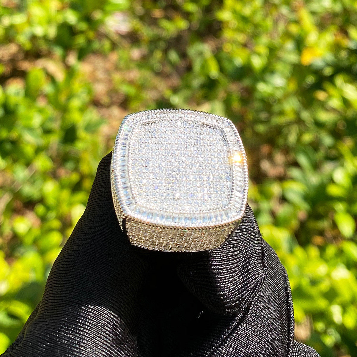 Thot Trap | VVS Diamond CZ Iced Blinged Out Baguette Pave Hip Hop Rings