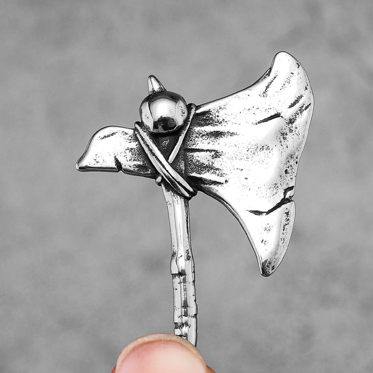 Tomahawk | Solid Stainless Steel Skull Ax Street Wear Hip Hop Symbolic Pendant