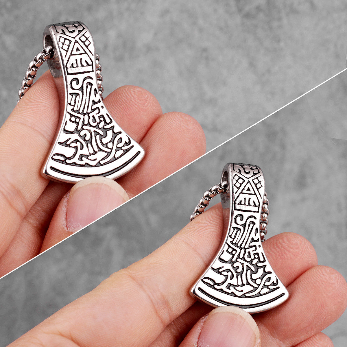 Axe of Ares | 316L No Fade Stainless Steel Street Wear Unique Mysterious Pendant