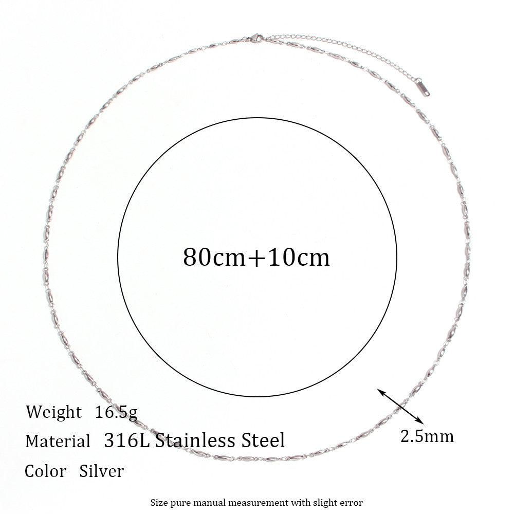 Street Style Summer Beach 18k Gold Waterproof Belly Body Waist Chain