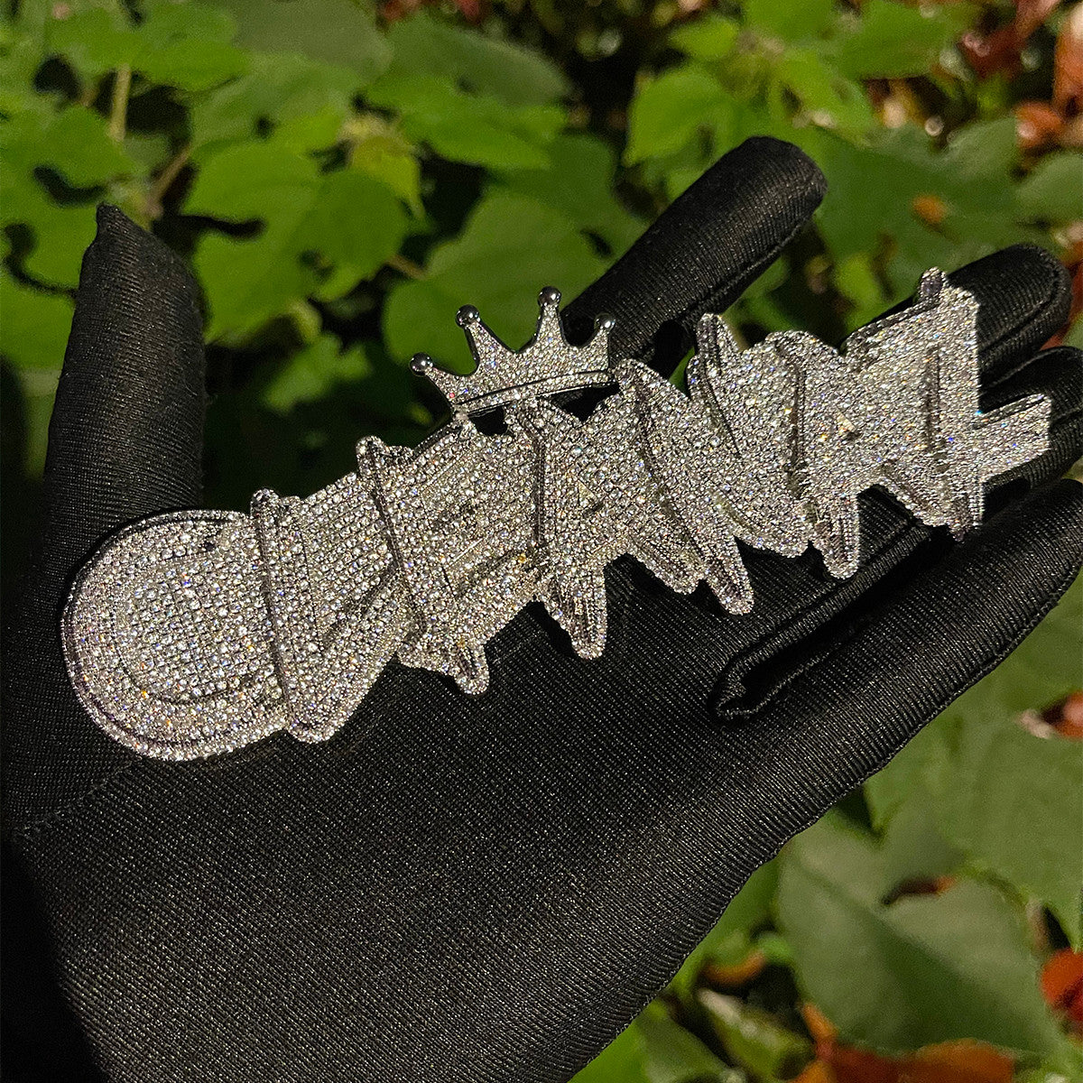 Lordship | Kings Crown Iced VVS Diamond CZ Custom Made Hip Hop Pendant