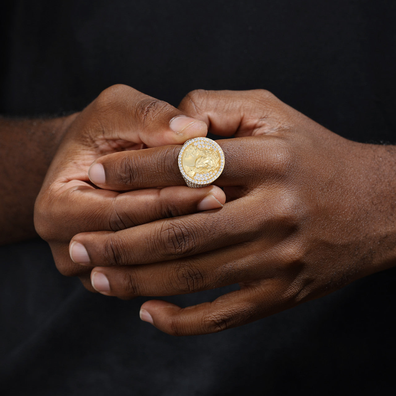 Jesus the Don | Genuine Moissanite Diamond Sterling Silver Jesus Rings