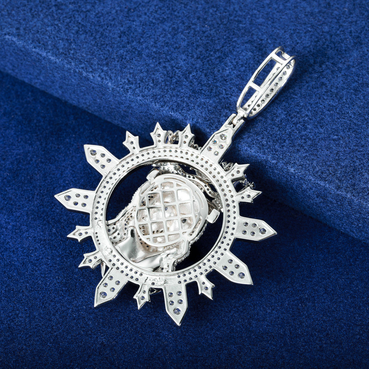 The I Am Glorified | Moissanite Diamond Iced Blinged Out Jesus Piece Hip Hop Pendant