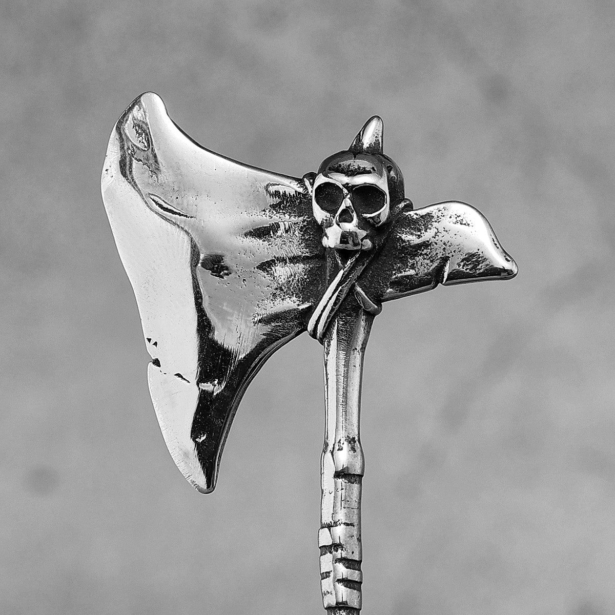 Tomahawk | Solid Stainless Steel Skull Ax Street Wear Hip Hop Symbolic Pendant