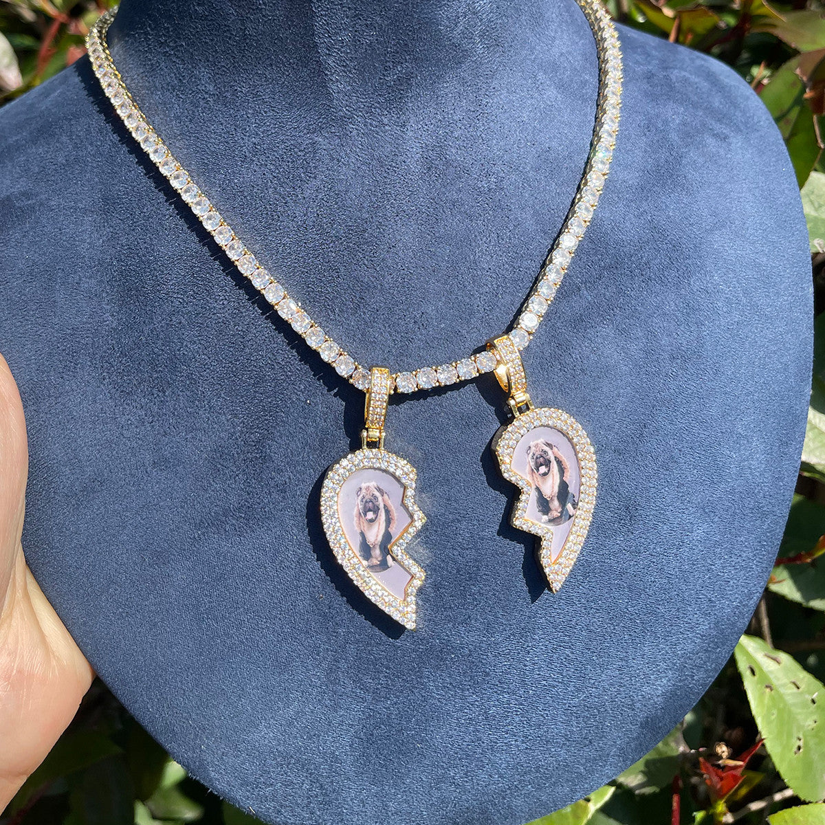 The Iced Serendipity Soulmate Necklace