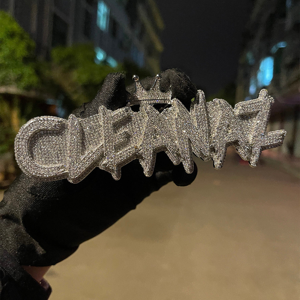 Lordship | Kings Crown Iced VVS Diamond CZ Custom Made Hip Hop Pendant