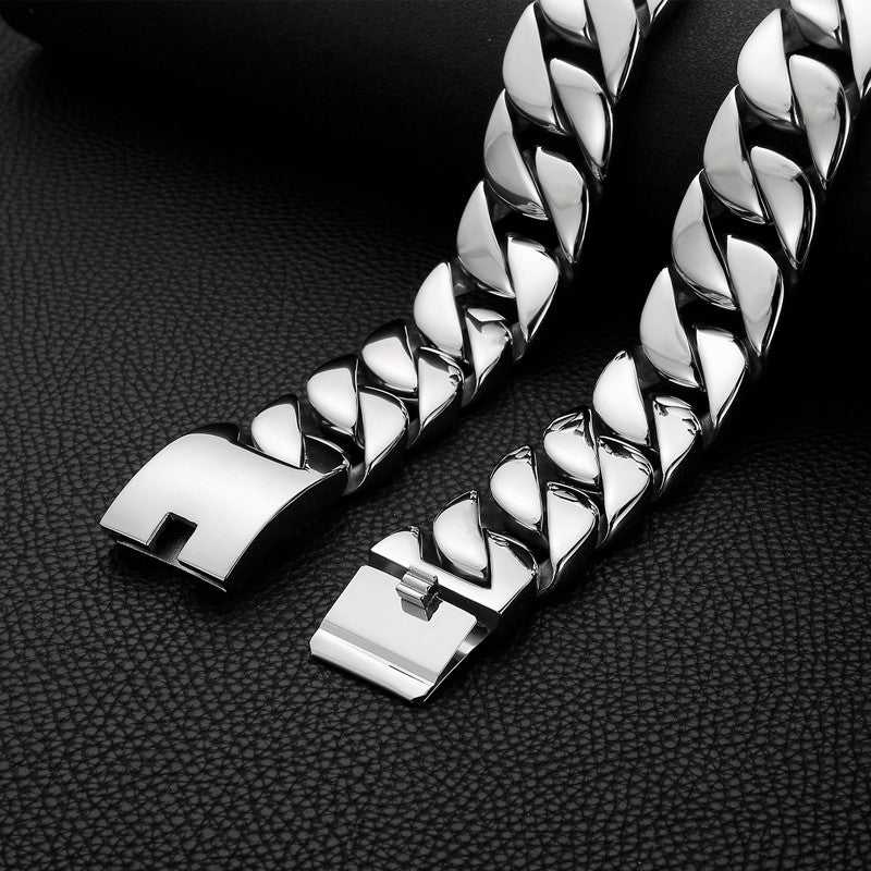The Titan | Men's Big Boy 31mm Stainless Steel Hip Hop Cuban Link Chain