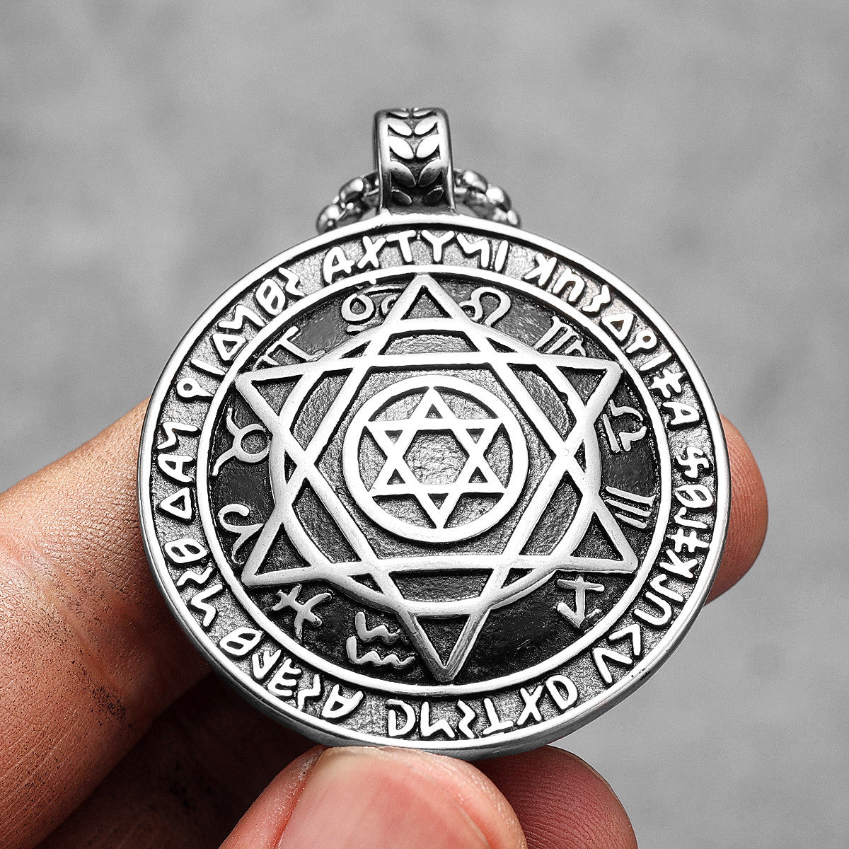 Hexagram | Judaism Star of David 14k Gold No Fade Stainless Steel Street Style Pendant