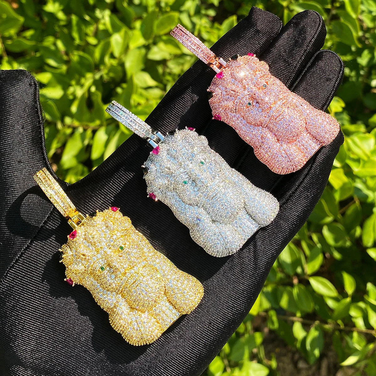 I'am Righteousness | VVS Diamond CZ Crown Of Thorns Jesus Piece Iced Blinged Out Pendant