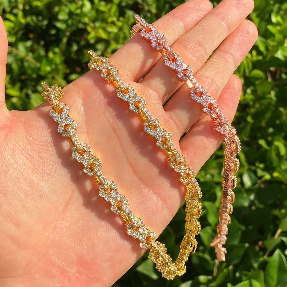 Infinite Cuban | Iced Blinged Out VVS Diamond CZ Infinity Cuban Link Chain Necklace