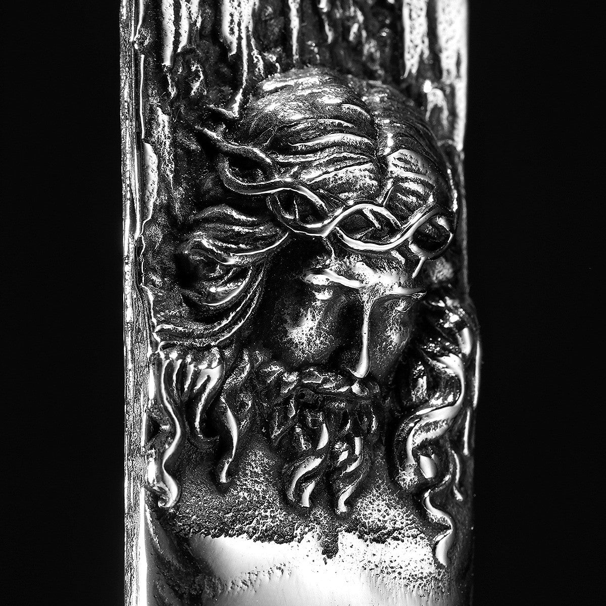 Jesus | 316L No Fade Stainless Steel Jesus Pressed Down Street Style Pendant