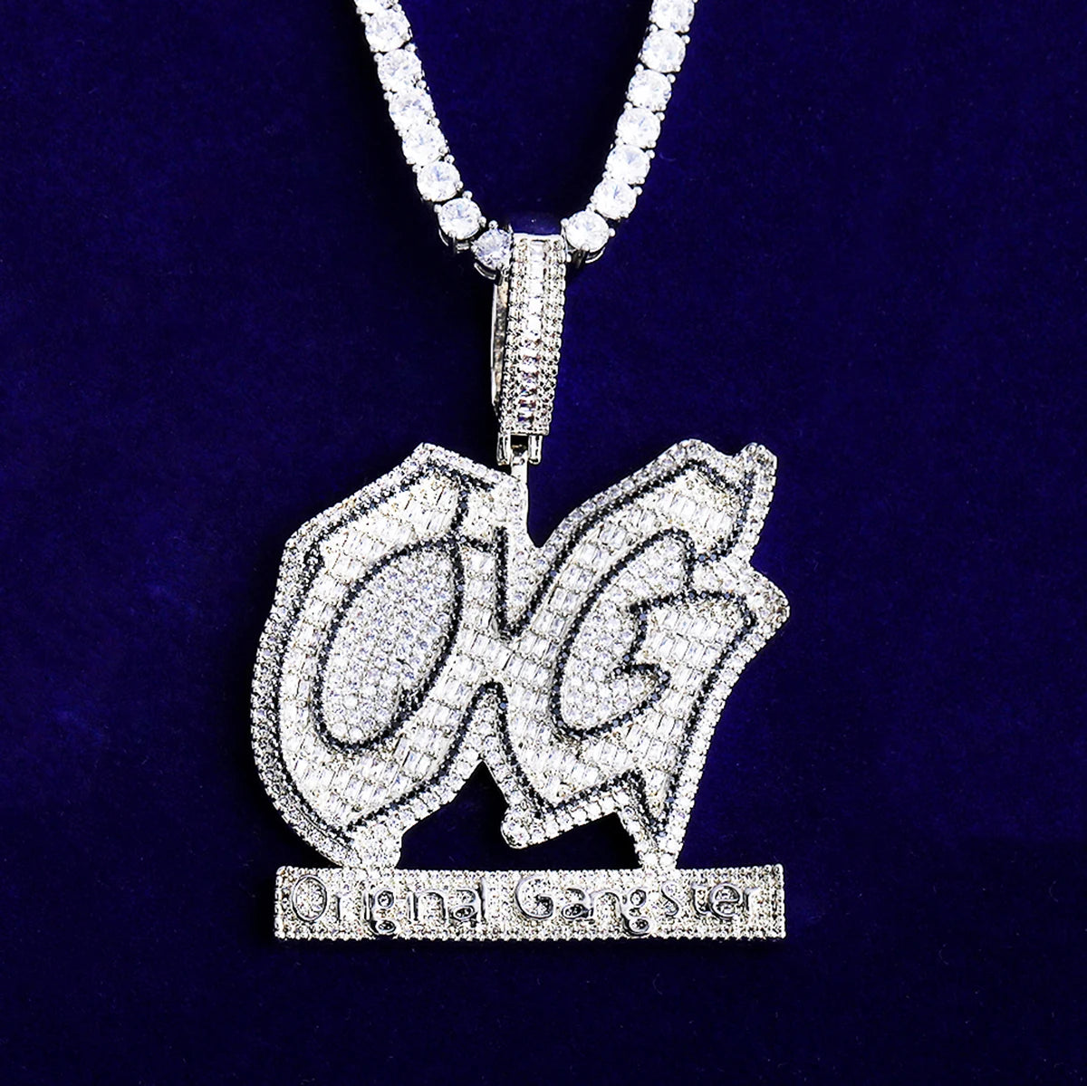 Original Gangster | VVS Diamond CZ OG Iced Blinged Out 5AA+ Luxury Pendant