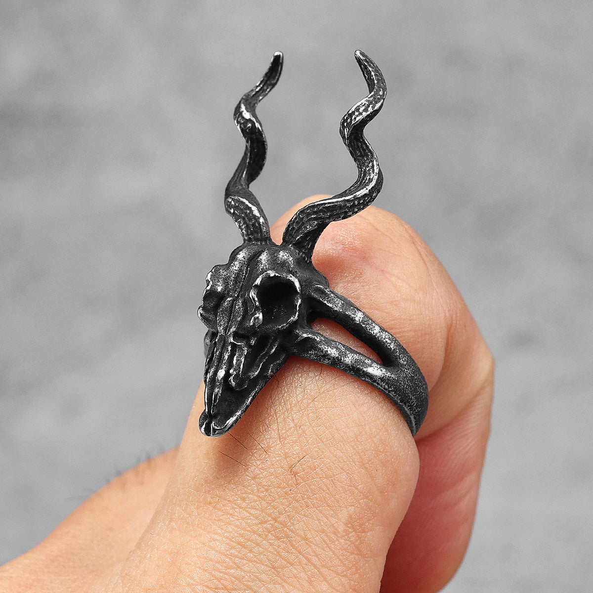 Reindeer Skull | Solid Stainless Steel Unique Personality Streetwear Rings